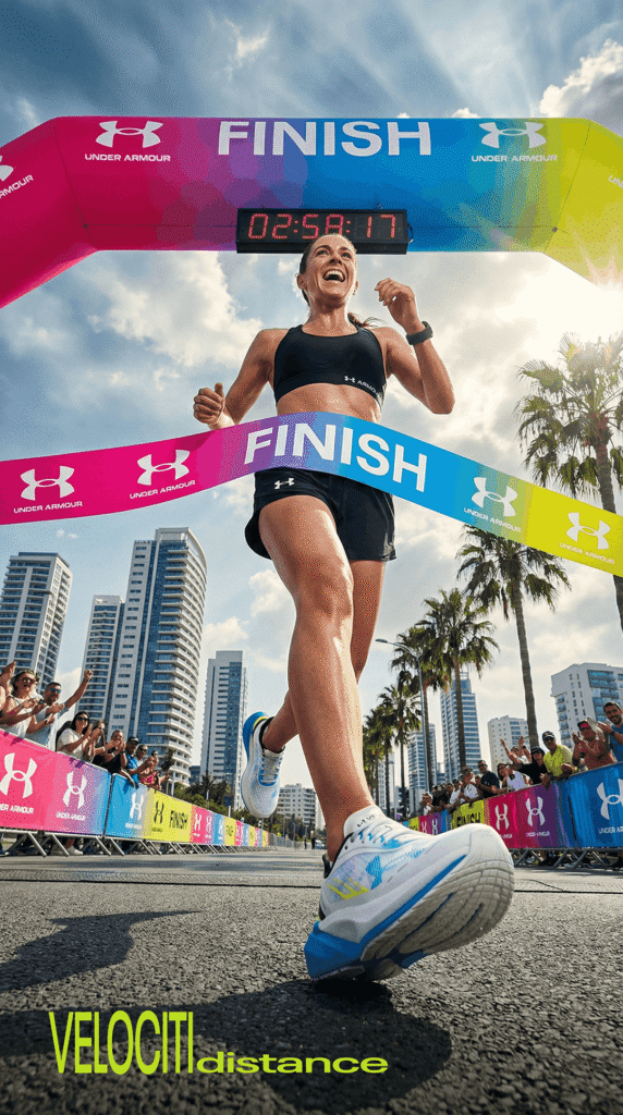 Female finish line