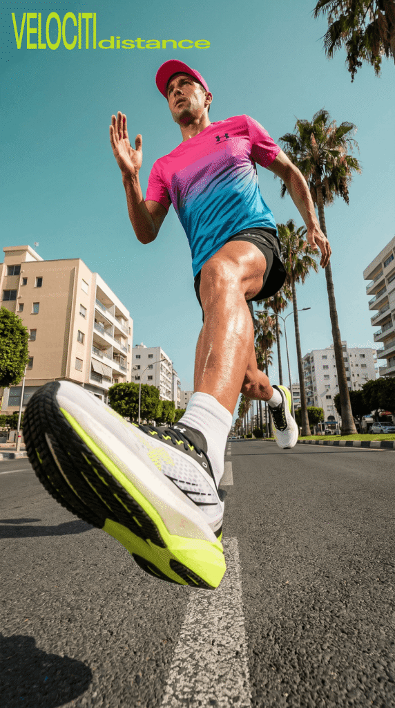 Male running